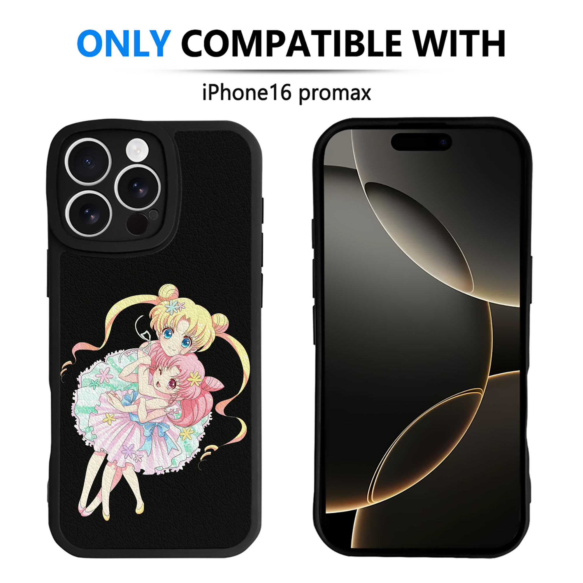 （画像用） 美少女戦士セーラームーン 愛野 美奈子 あいの みなこ Sailor Moon Aino Minako 【iPhone 16シリーズ対応】シリコンスマホケース（レザー調） 材質：シリコン
